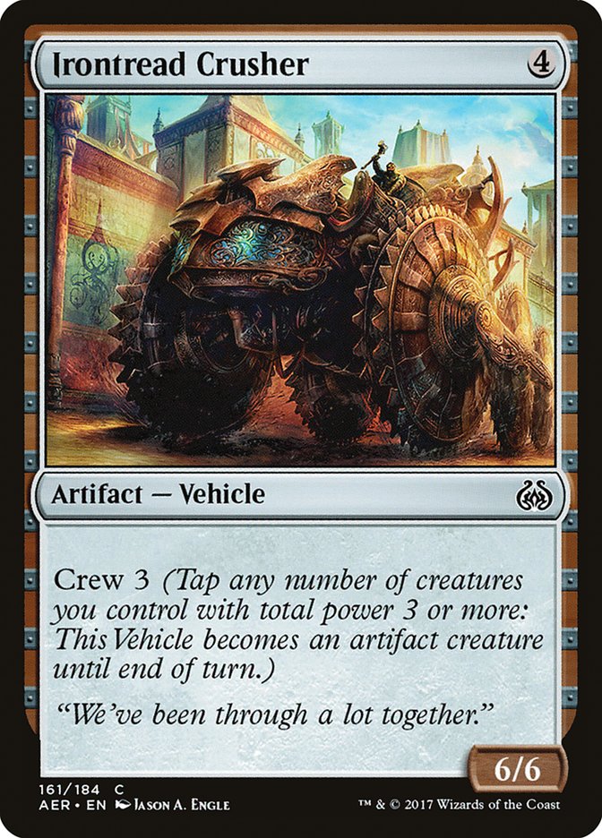 Irontread Crusher [Aether Revolt] Foil