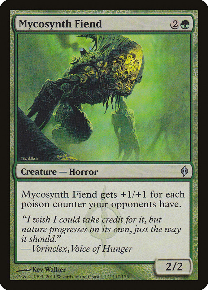 Mycosynth Fiend [New Phyrexia] Foil