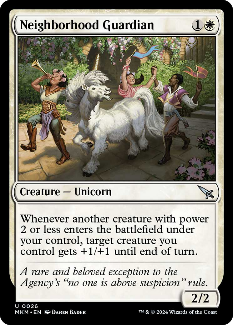 Neighborhood Guardian [Murders at Karlov Manor] Foil