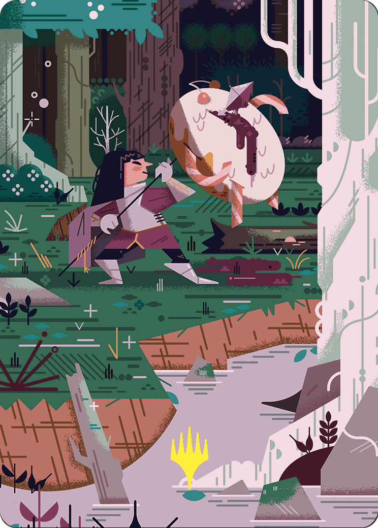 Stab Wound // Stab Wound  [Wilds of Eldraine Art Series] (Borderless)