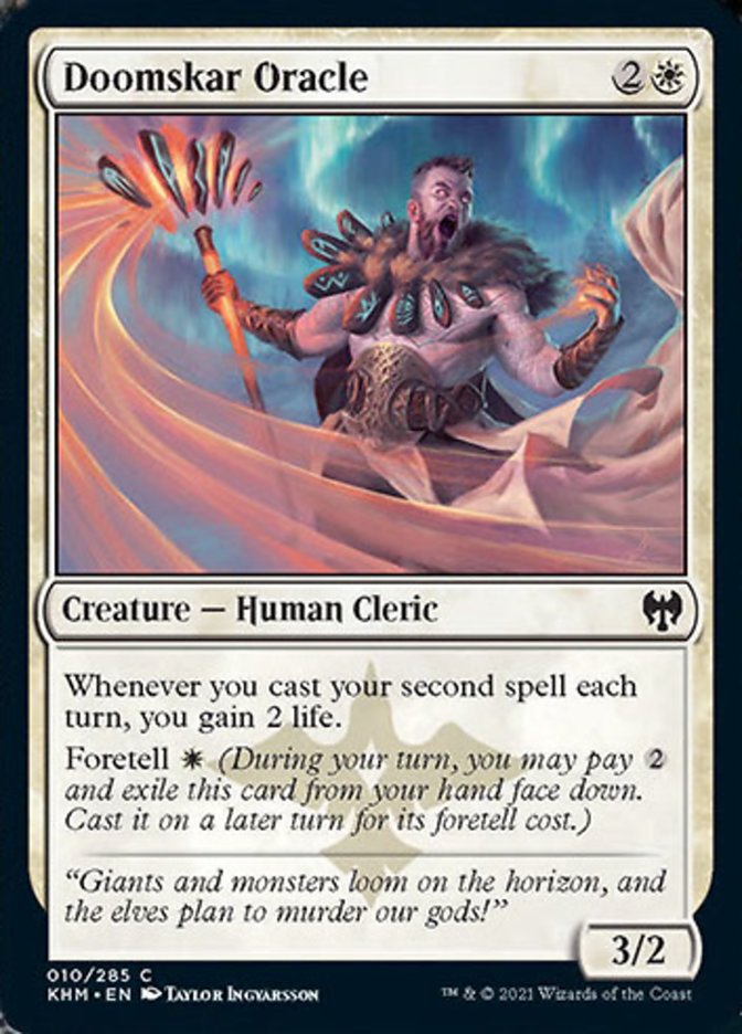 Doomskar Oracle [Kaldheim] Foil