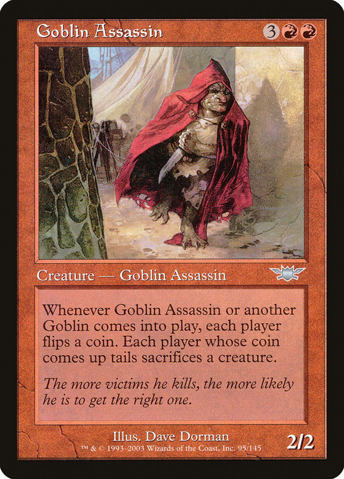 Goblin Assassin [Legions] Foil