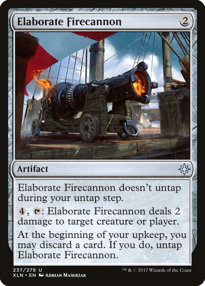 Elaborate Firecannon [Ixalan] Foil