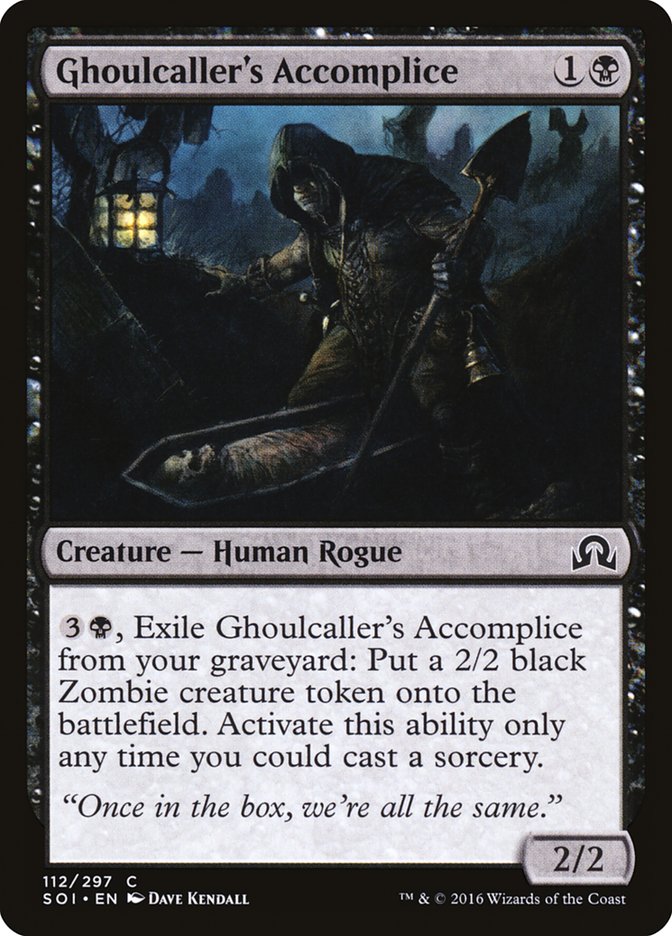 Ghoulcaller's Accomplice [Shadows over Innistrad] Foil