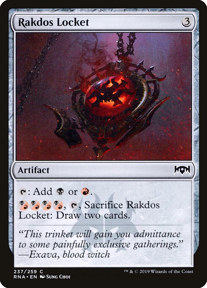 Rakdos Locket [Ravnica Allegiance] Foil