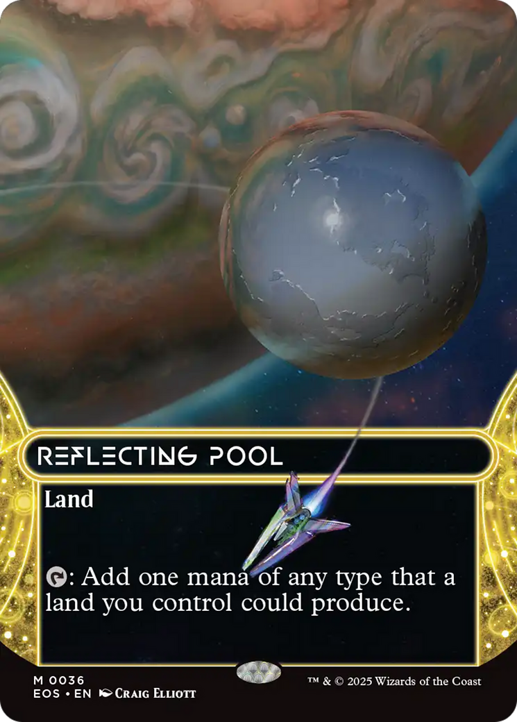 Reflecting Pool (0036) (Borderless) [Edge of Eternities: Stellar Sights] Foil