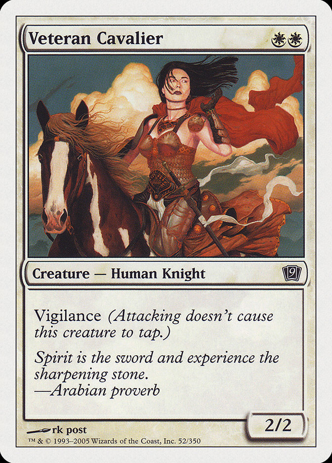 Veteran Cavalier [Ninth Edition] Foil