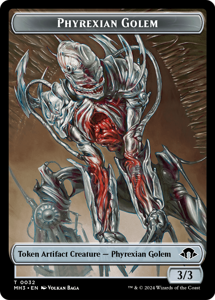 Phyrexian Golem  [Modern Horizons 3 Tokens]