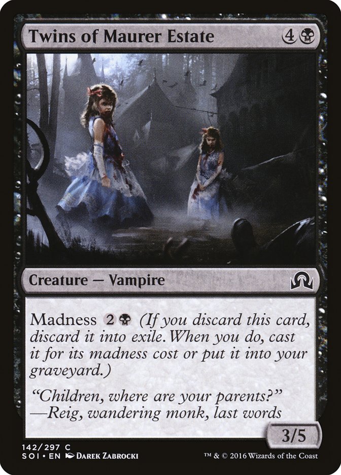 Twins of Maurer Estate [Shadows over Innistrad] Foil