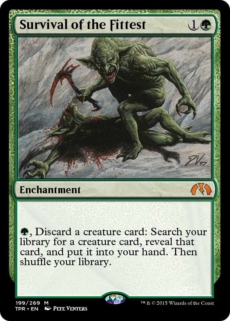 Survival of the Fittest  [Tempest Remastered] Foil