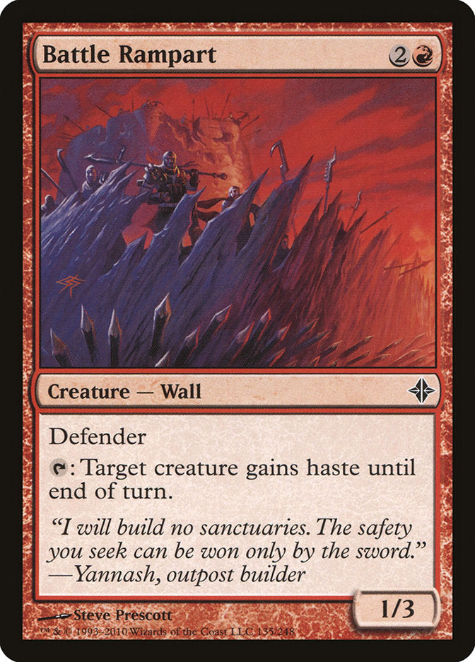 Battle Rampart [Rise of the Eldrazi] Foil