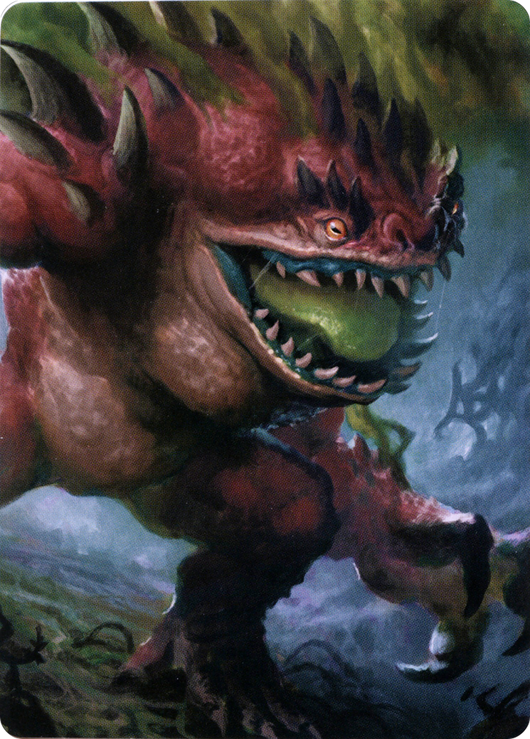 Hezrou // Hezrou  [Battle for Baldur's Gate Art Series] (Borderless) Foil
