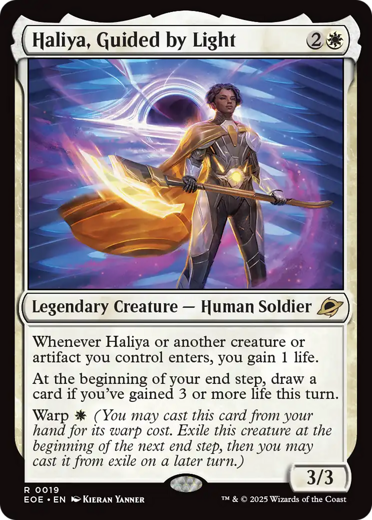 Haliya, Guided by Light [Edge of Eternities] Foil