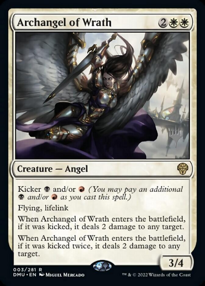 Archangel of Wrath (Promo Pack) [Dominaria United Promos] Foil