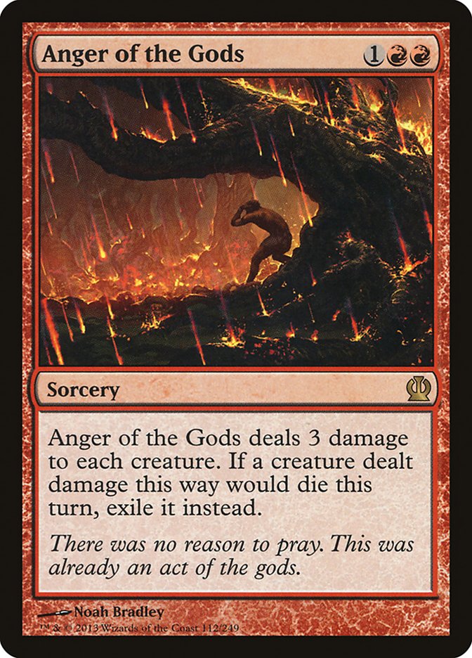 Anger of the Gods [Theros] Foil