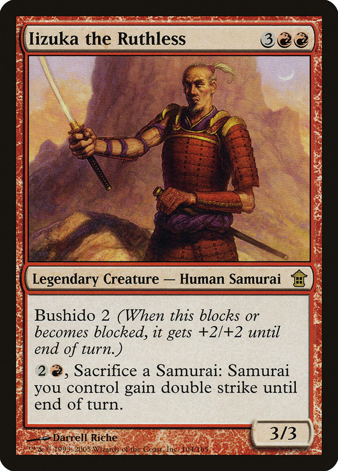Iizuka the Ruthless [Saviors of Kamigawa] Foil