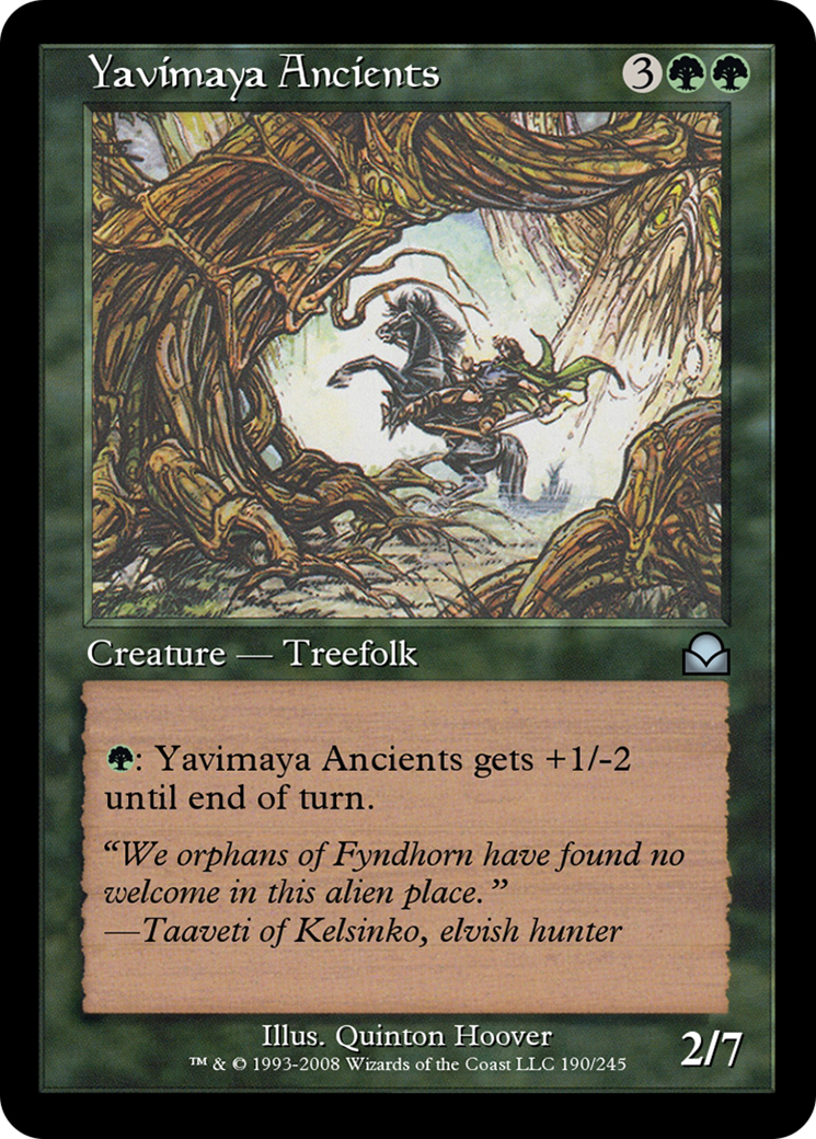 Yavimaya Ancients  [Masters Edition II] Foil
