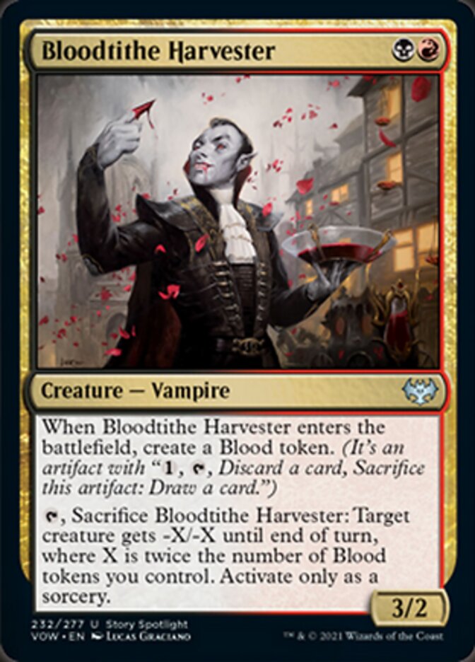 Bloodtithe Harvester [Innistrad: Crimson Vow] Foil