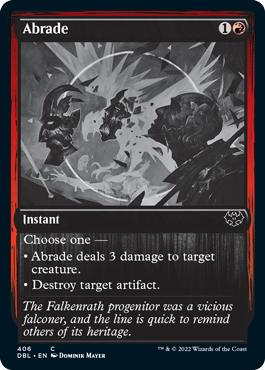 Abrade [Innistrad: Double Feature] Foil