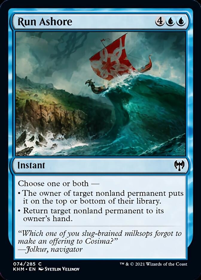 Run Ashore [Kaldheim] Foil