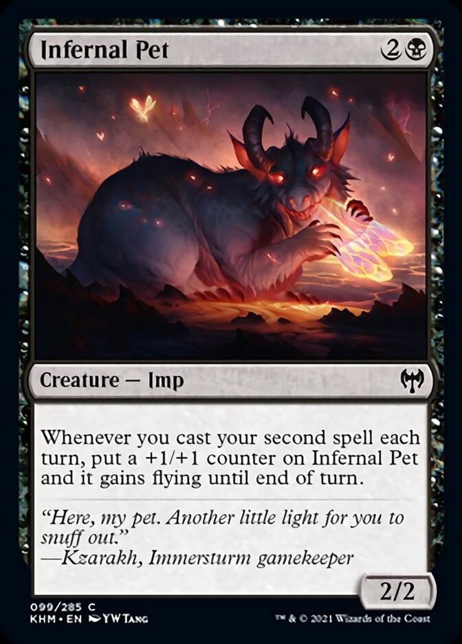 Infernal Pet [Kaldheim] Foil