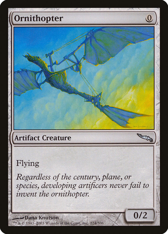 Ornithopter [Mirrodin] Foil