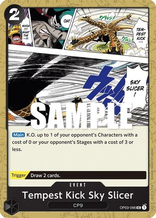 Tempest Kick Sky Slicer (OP03-096) - [Pillars of Strength]