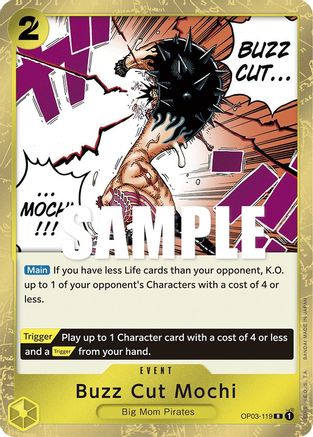 Buzz Cut Mochi (OP03-119) - [Pillars of Strength] Foil
