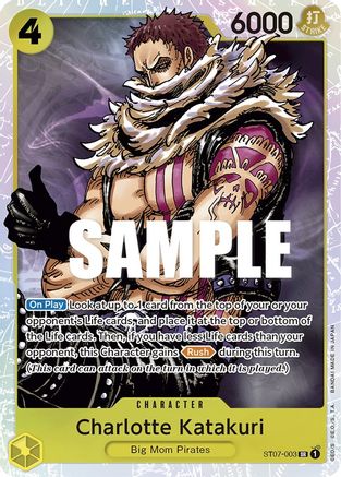 Charlotte Katakuri (ST07-003) - [Starter Deck 7: Big Mom Pirates] Foil