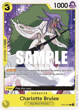 Charlotte Brulee (ST07-007) - [Starter Deck 7: Big Mom Pirates]