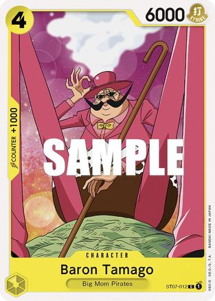 Baron Tamago (ST07-012) - [Starter Deck 7: Big Mom Pirates]