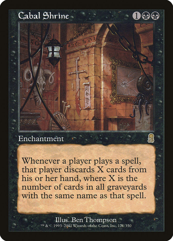 Cabal Shrine [Odyssey] Foil