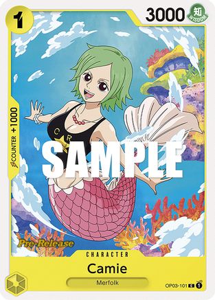 Camie (OP03-101) - [Pillars of Strength Pre-Release Cards]