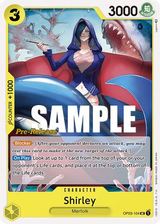 Shirley (OP03-104) - [Pillars of Strength Pre-Release Cards]