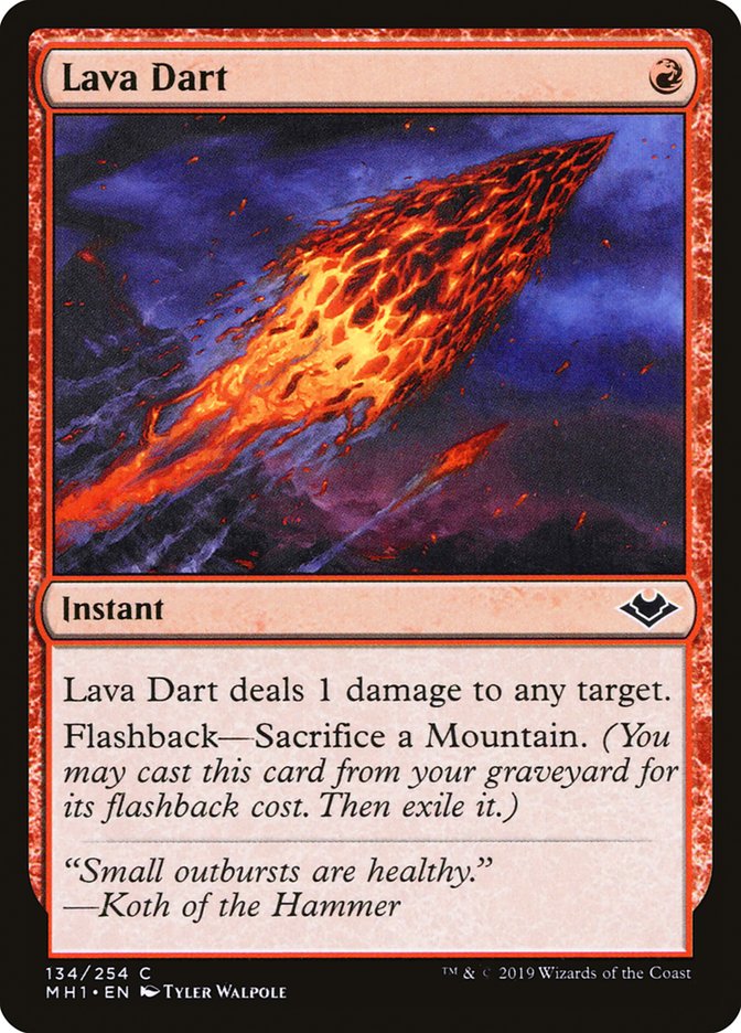 Lava Dart [Modern Horizons] Foil