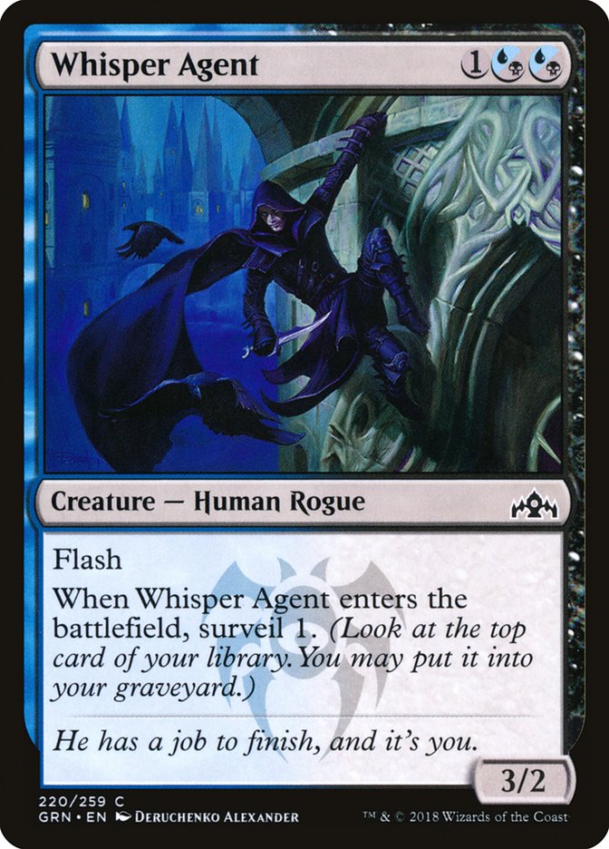 Whisper Agent [Guilds of Ravnica] Foil
