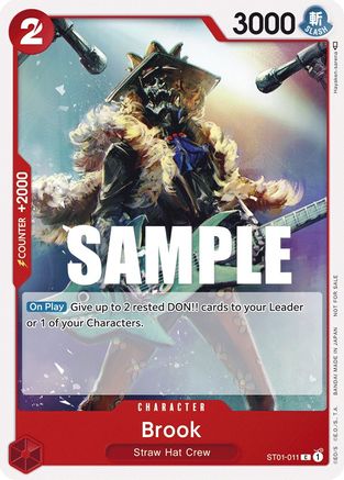 Brook (Tournament Pack Vol. 4) (ST01-011) - [One Piece Promotion Cards]