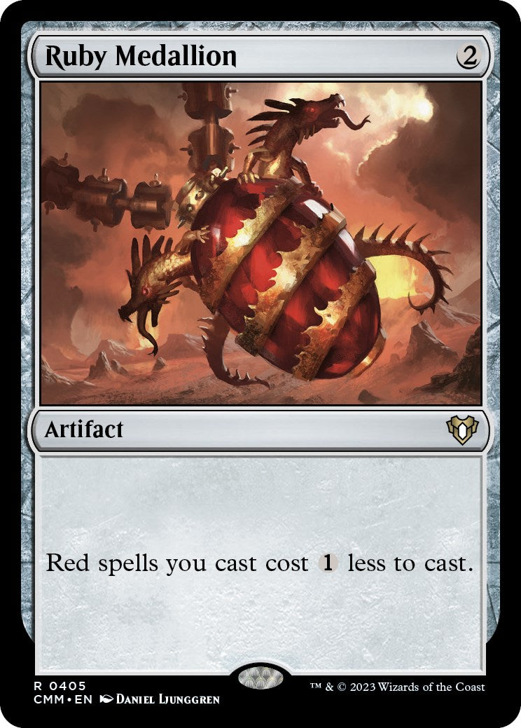 Ruby Medallion [Commander Masters] Foil