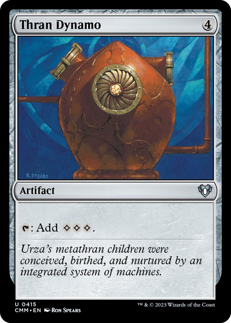 Thran Dynamo [Commander Masters] Foil