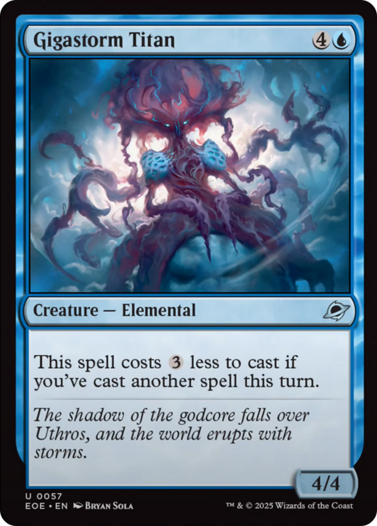 Gigastorm Titan [Edge of Eternities] Foil