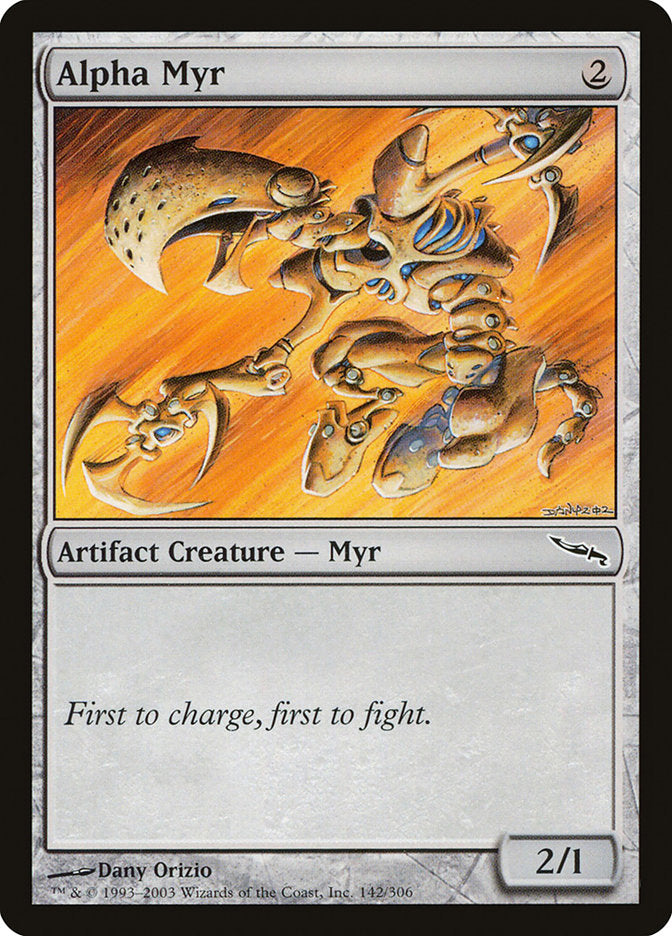 Alpha Myr [Mirrodin] Foil