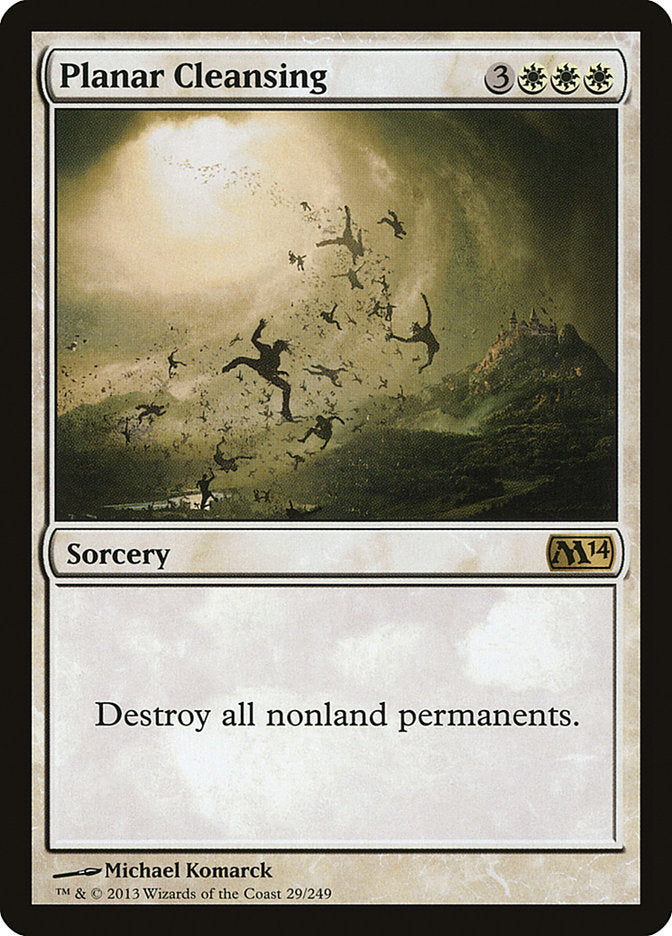 Planar Cleansing [Magic 2014] Foil