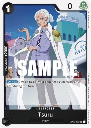 Tsuru (Event Pack Vol. 2) (OP02-106) - [One Piece Promotion Cards]