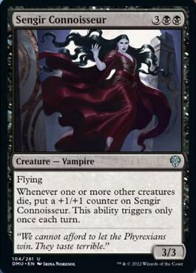 Sengir Connoisseur [Dominaria United] Foil