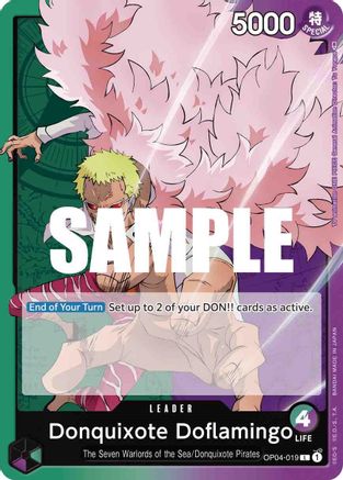 Donquixote Doflamingo (019) (OP04-019) - [Kingdoms of Intrigue]