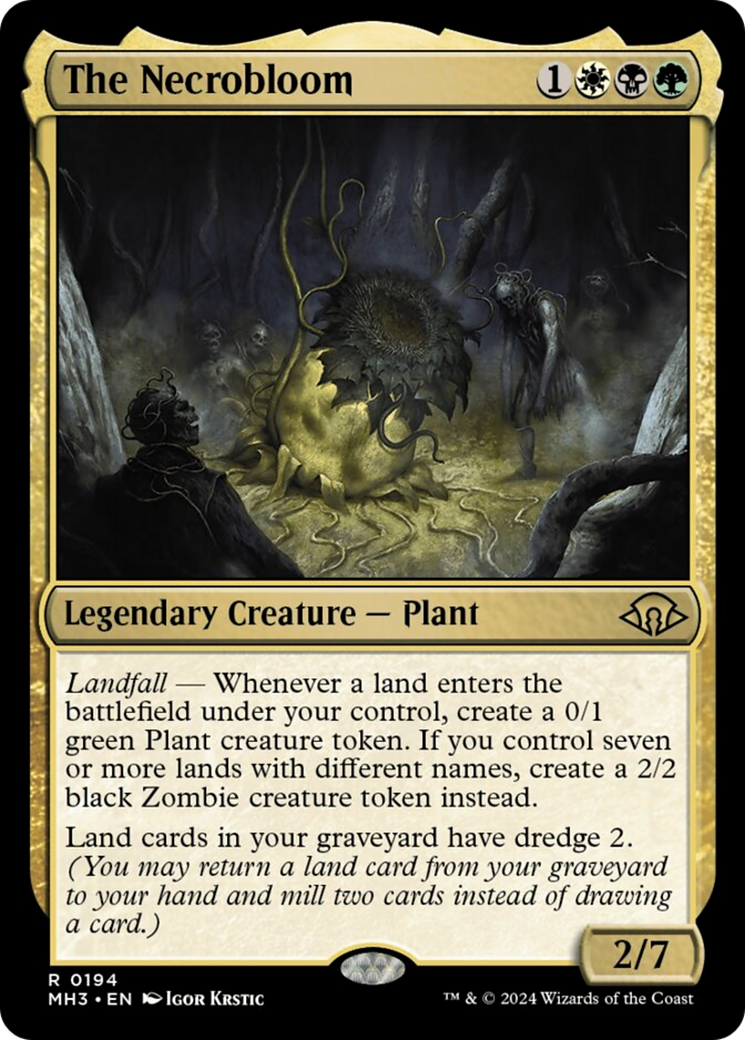 The Necrobloom [Modern Horizons 3] Foil