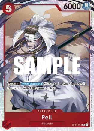 Pell (OP04-013) - [Kingdoms of Intrigue] Foil
