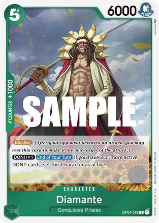 Diamante (OP04-028) - [Kingdoms of Intrigue] Foil