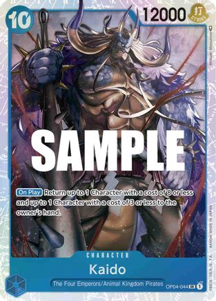 Kaido (OP04-044) - [Kingdoms of Intrigue] Foil