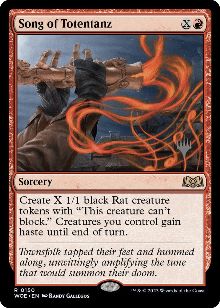 Song of Totentanz (Promo Pack) [Wilds of Eldraine Promos] Foil